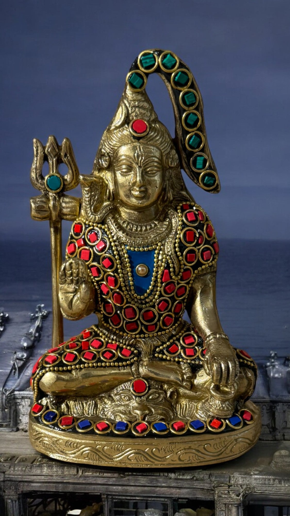 Brass Lord Shiva Idol