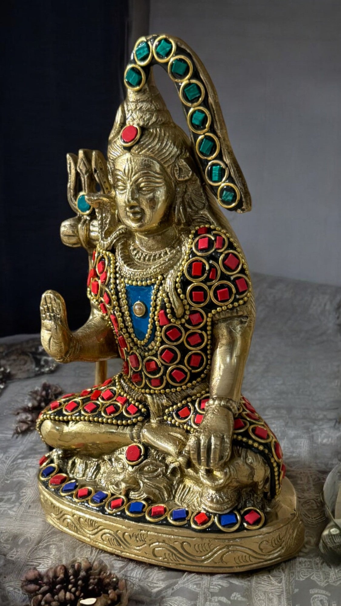 Brass Lord Shiva Idol