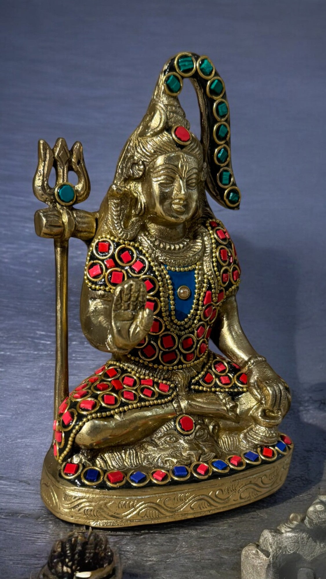 Brass Lord Shiva Idol