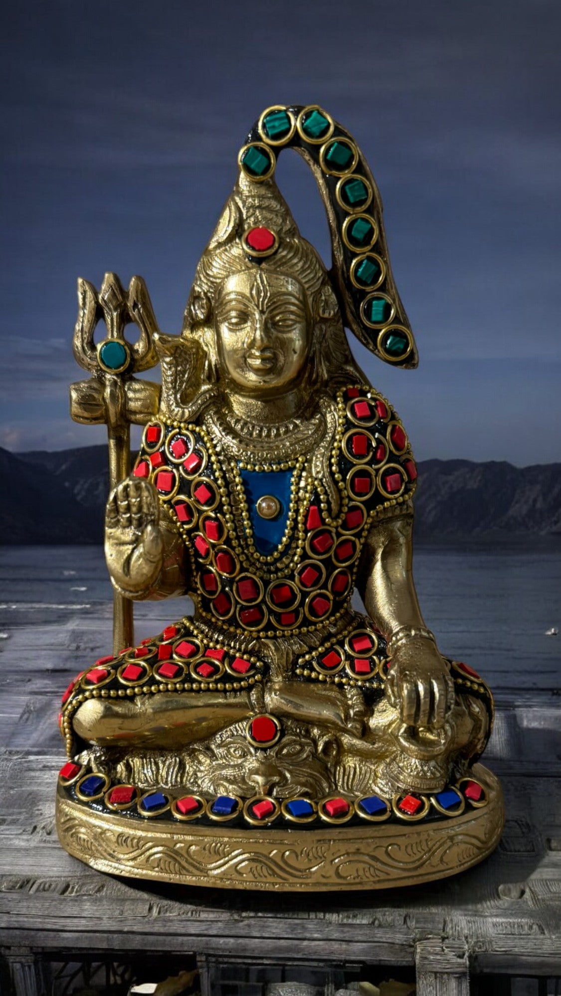 Brass Lord Shiva Idol