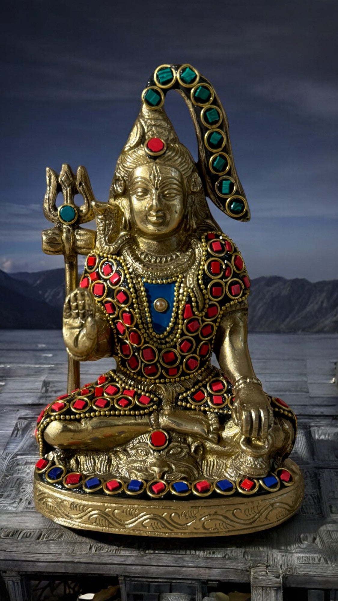 Brass Lord Shiva Idol