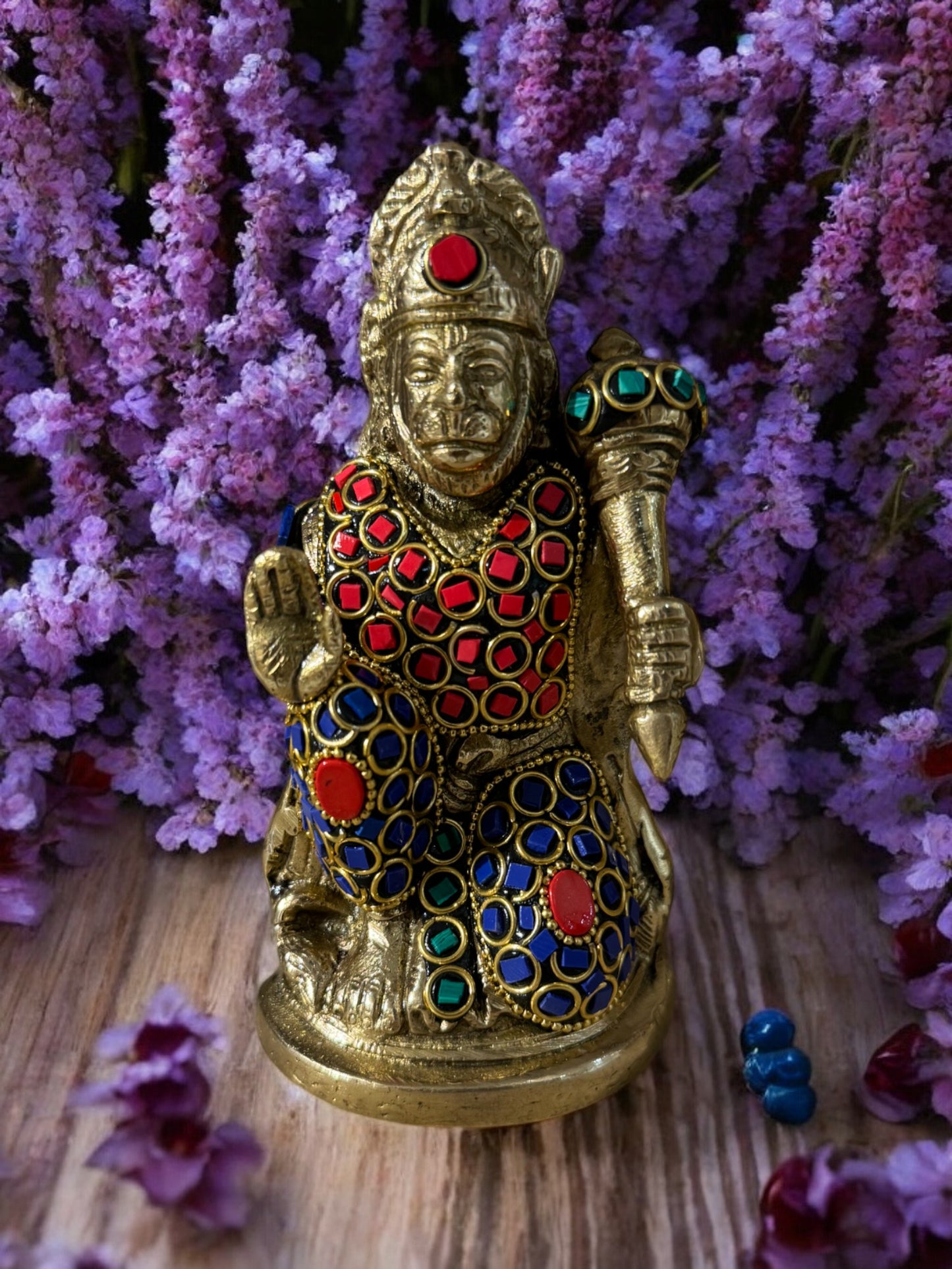 Brass Lord Hanuman Idol